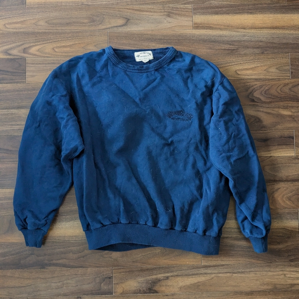 Vintage Wind River Blue Sweater Size L